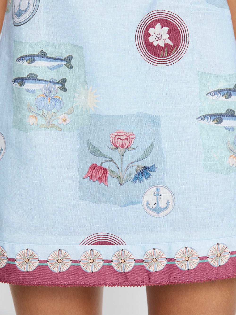 Sintra Mini Dress Blue