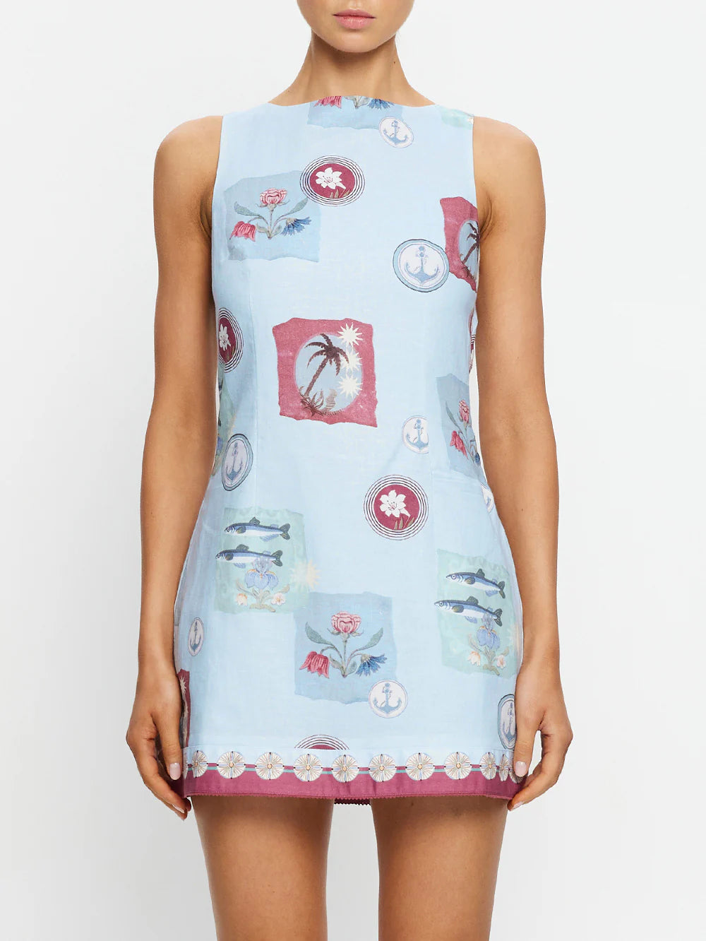 Sintra Mini Dress Blue