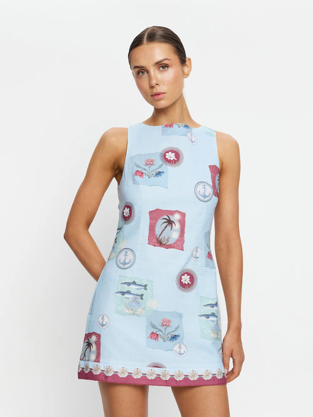 Sintra Mini Dress Blue