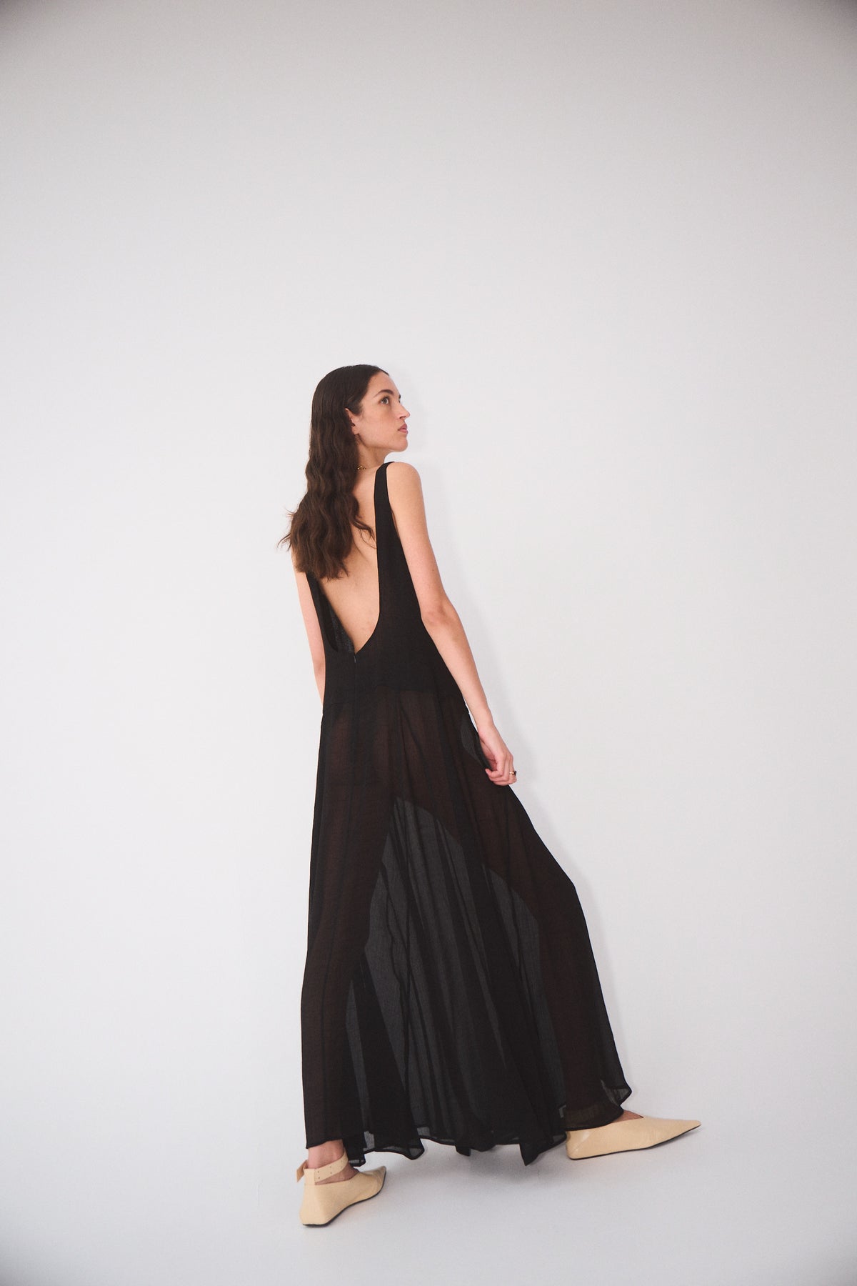 Low Scoop Back Dress