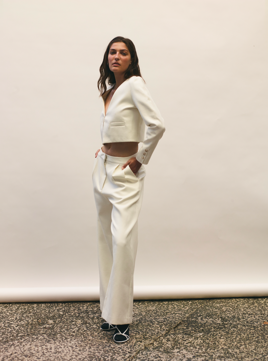 Tailored Pleat Pant