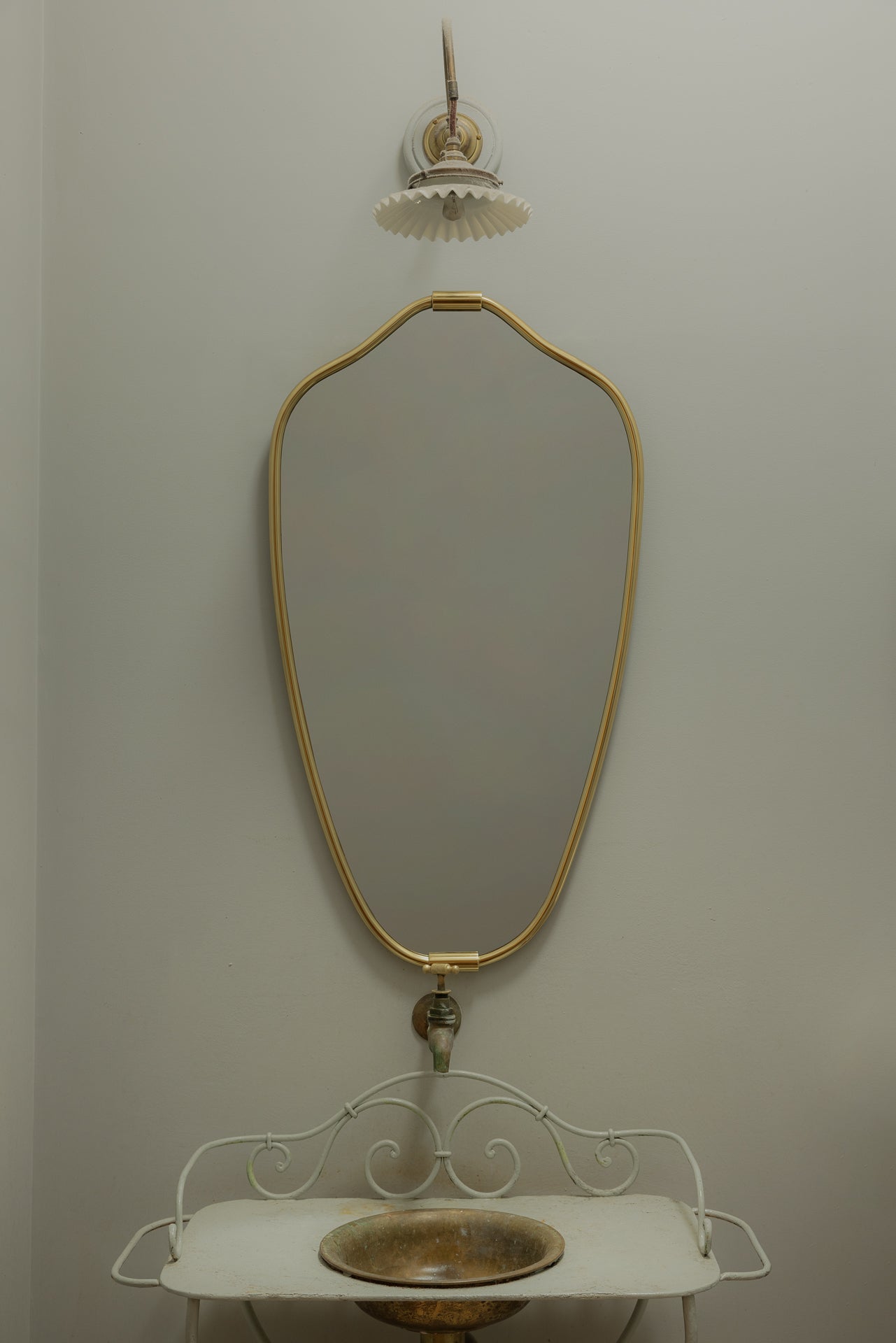 Senne Mirror Brass
