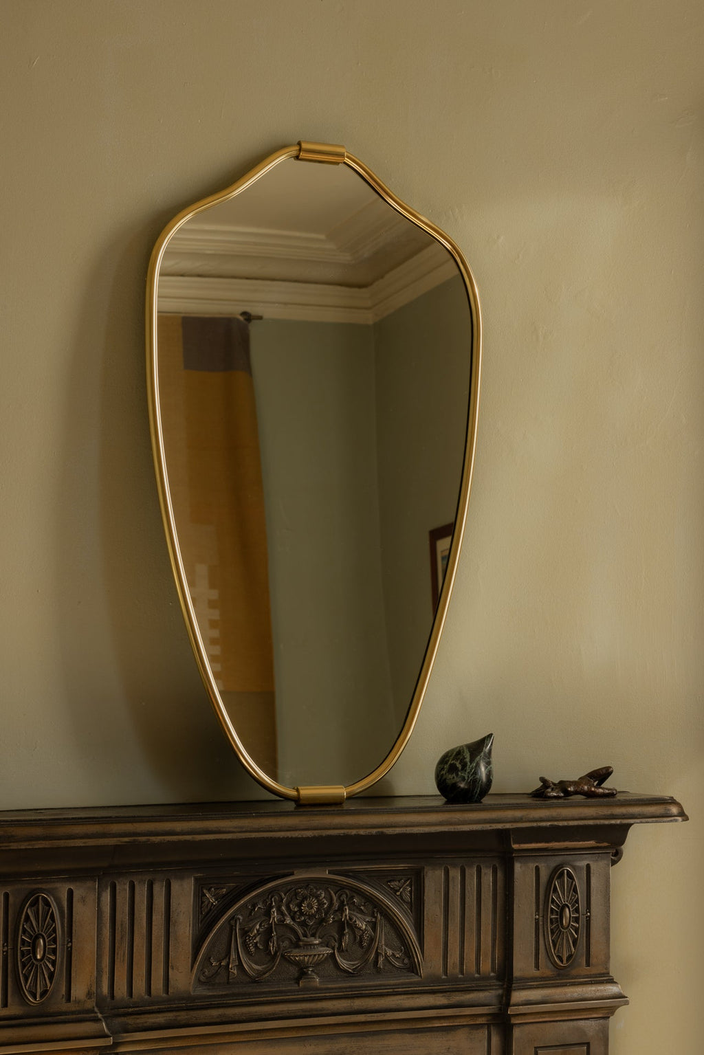 Senne Mirror Brass