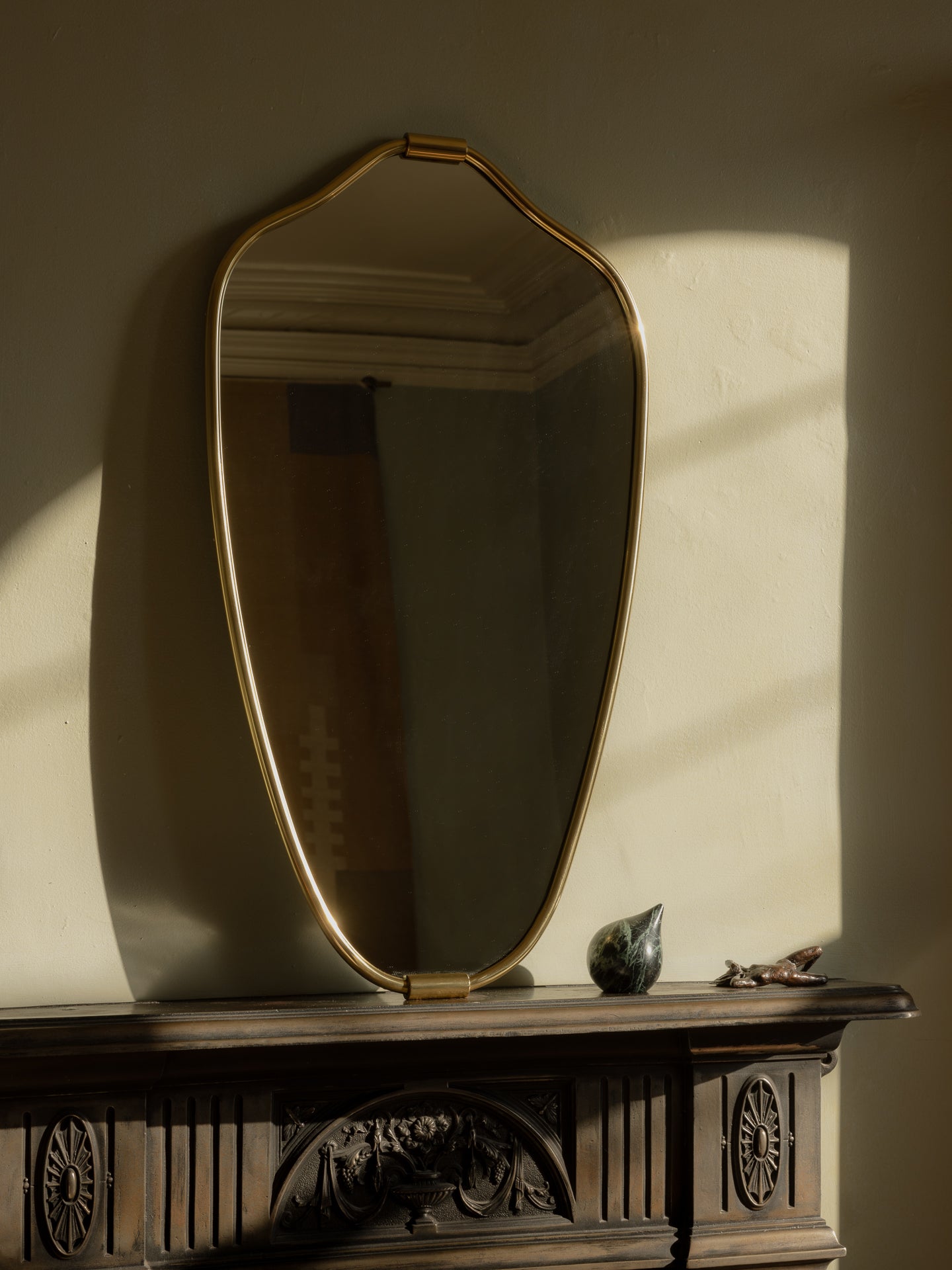 Senne Mirror Brass