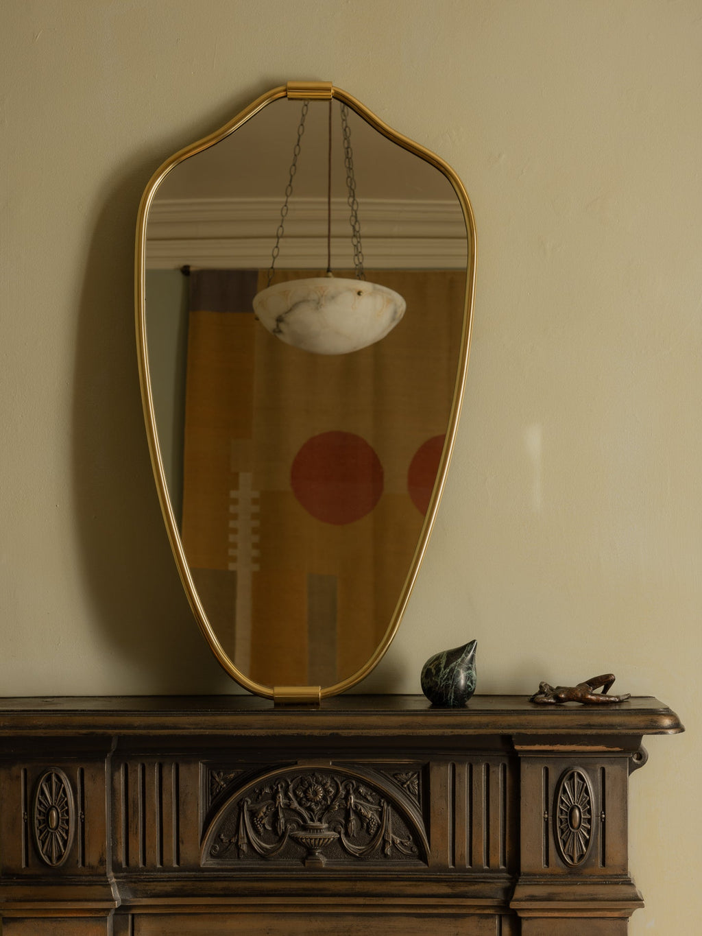 Senne Mirror Brass