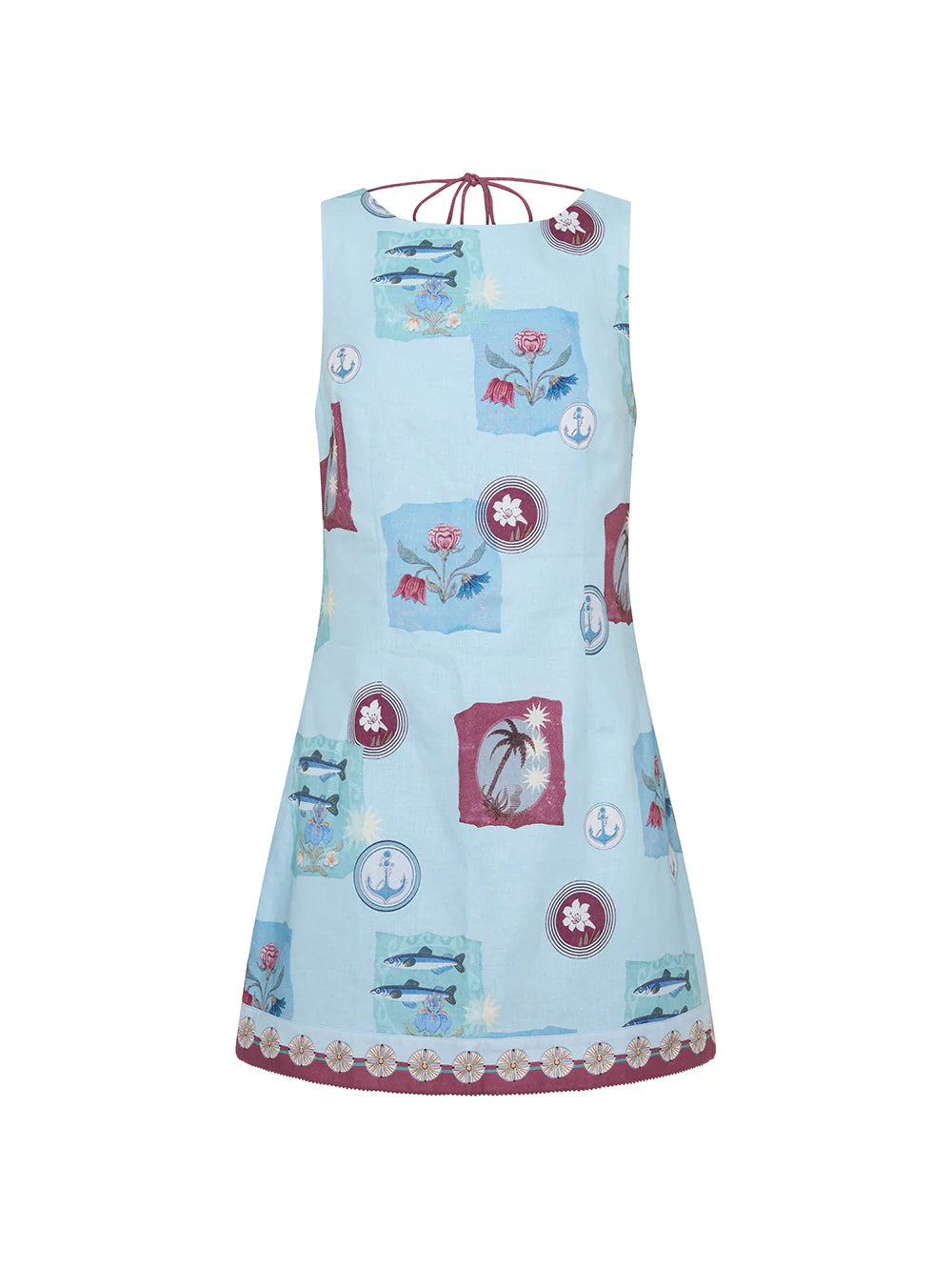 Sintra Mini Dress Blue