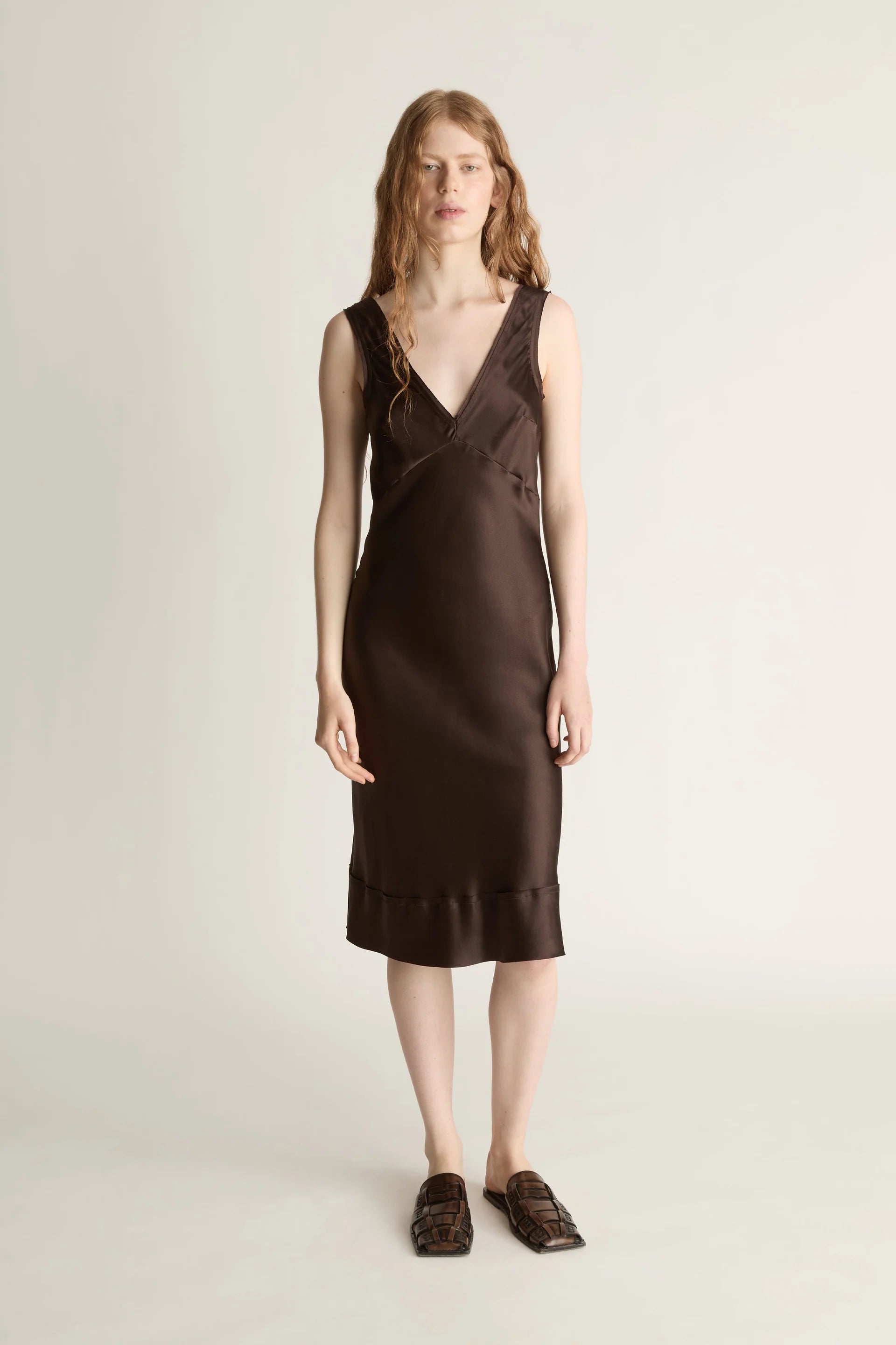 Stella Silk Satin Dress