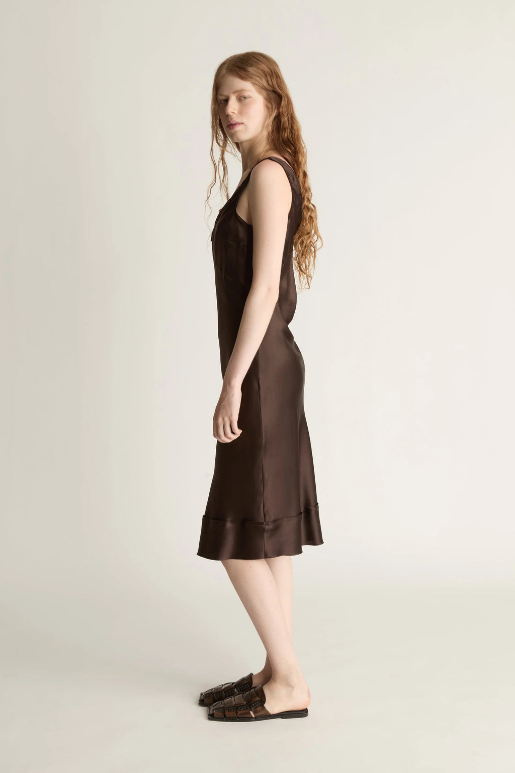 Stella Silk Satin Dress