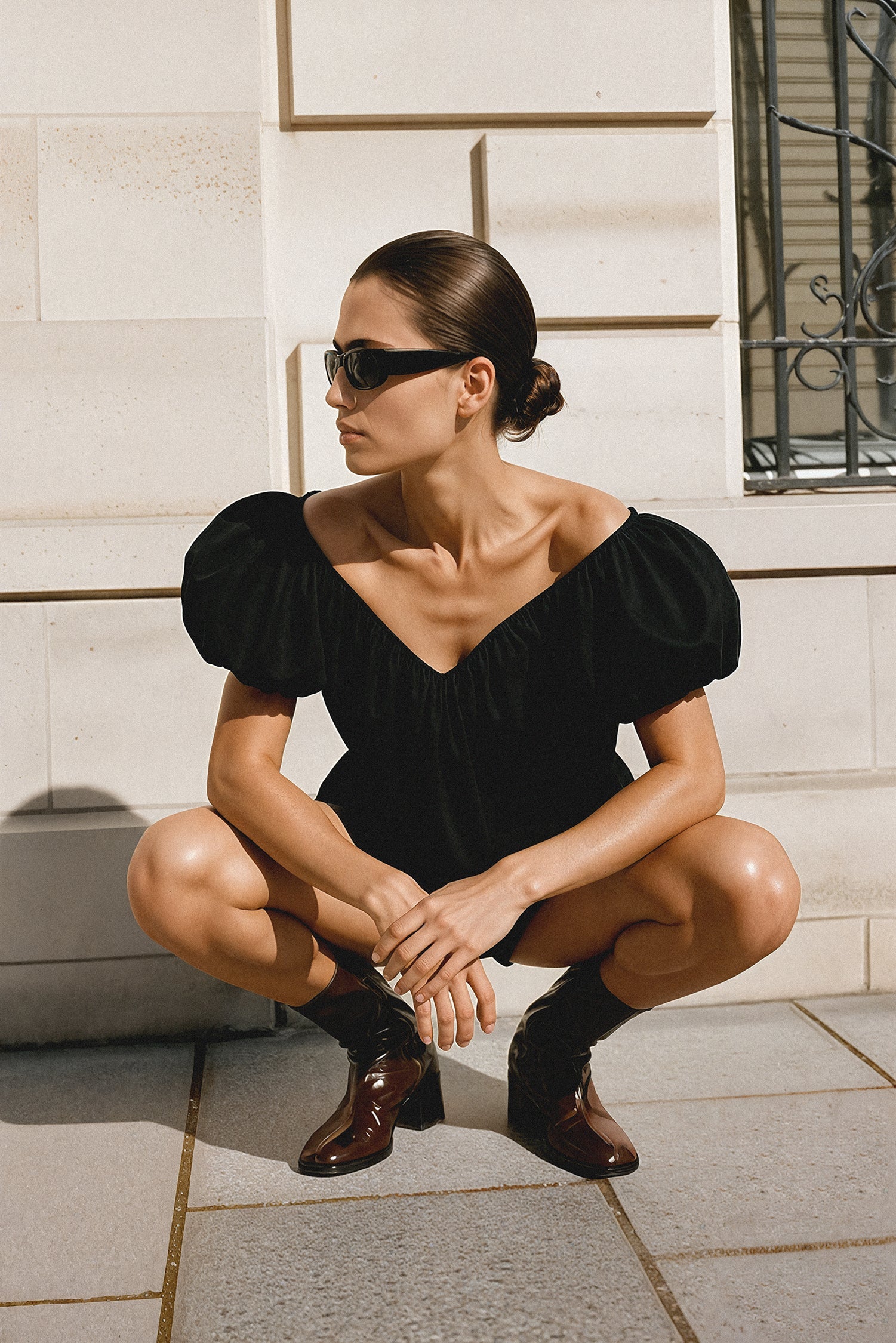 Thandie Top Black