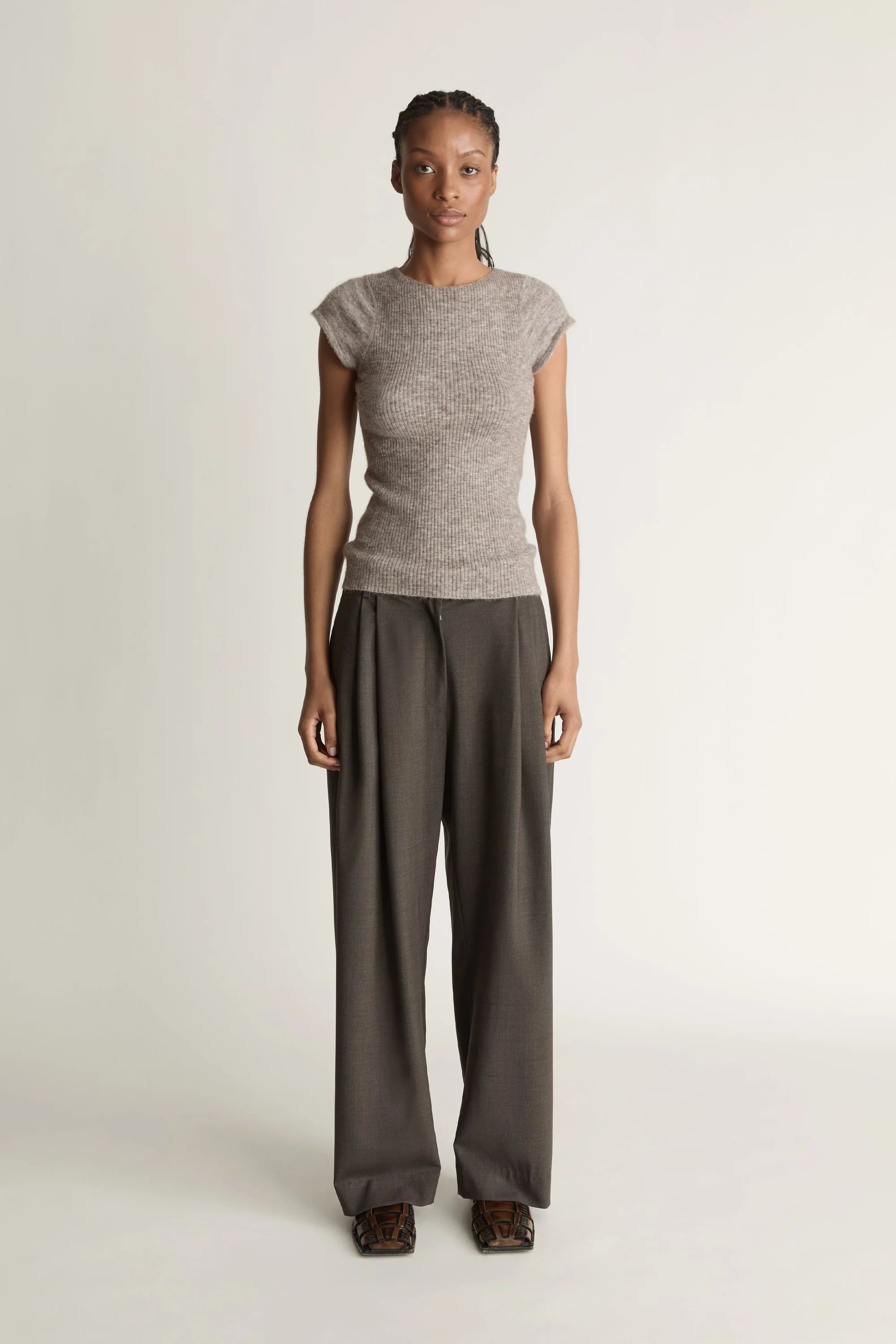 Thea Knit Short Sleeve Top