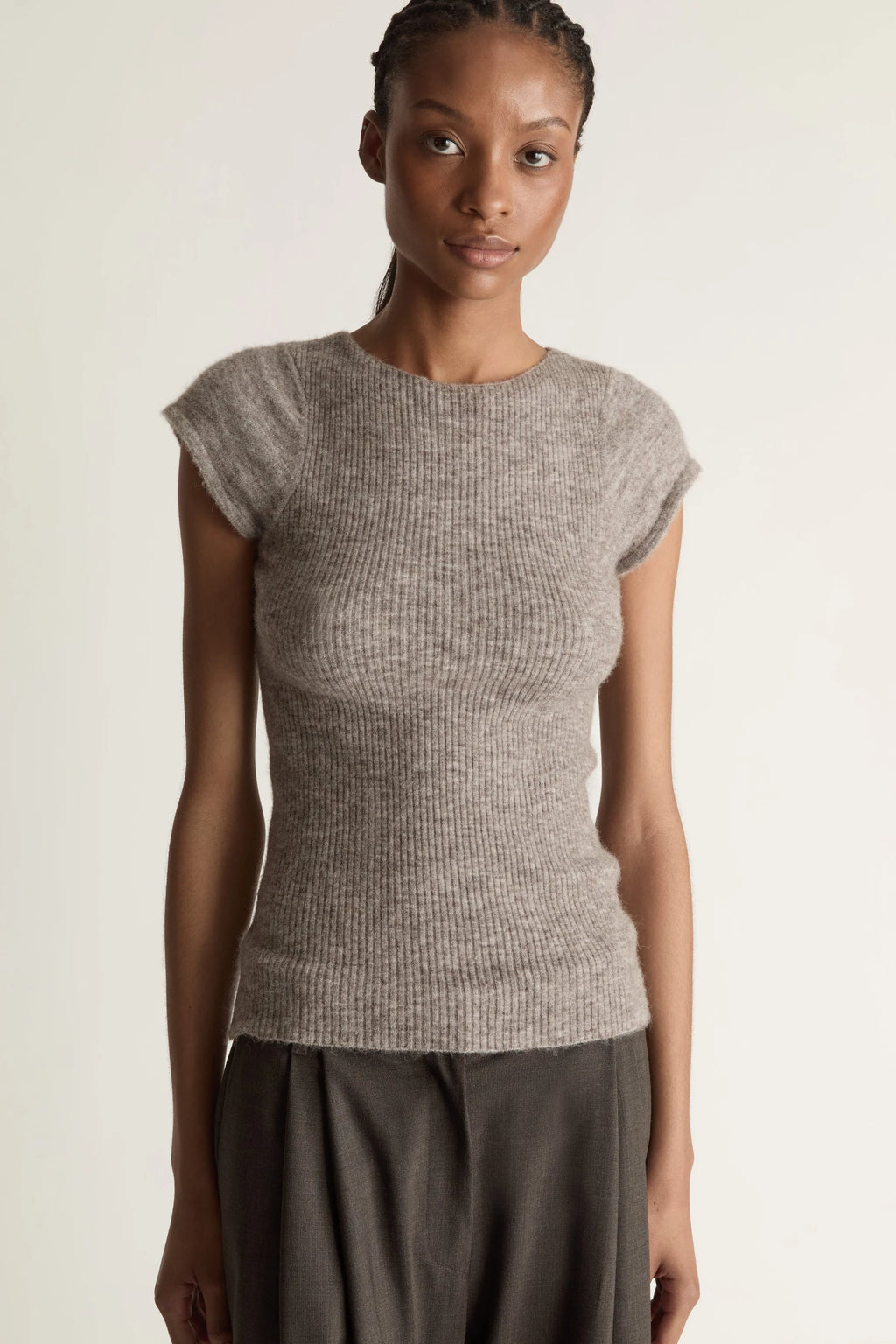 Thea Knit Short Sleeve Top