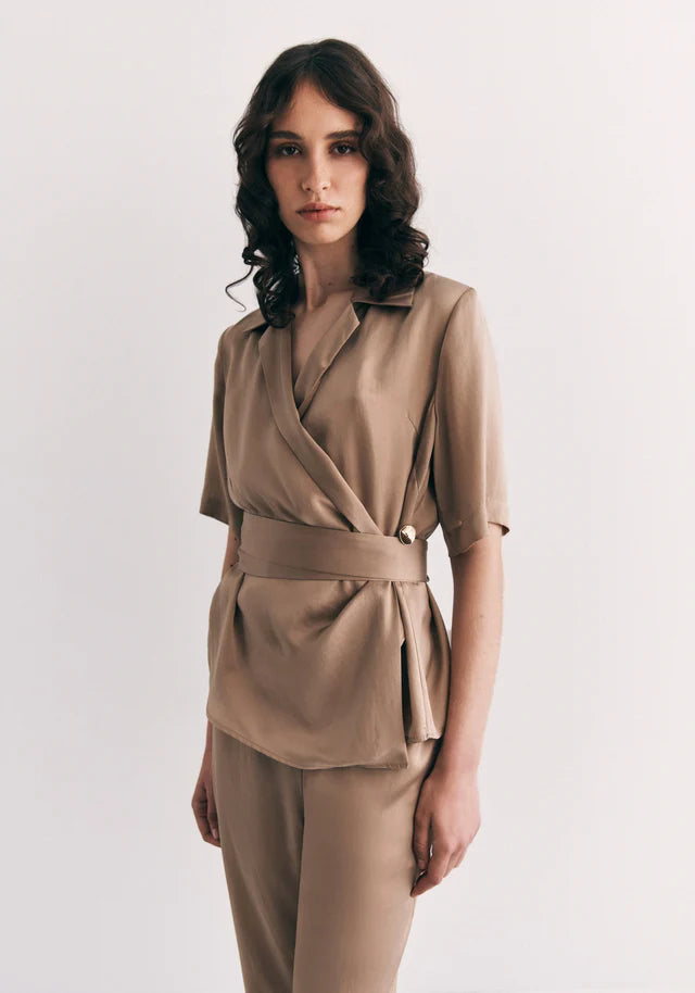 Broadway Shirt Hazelnut