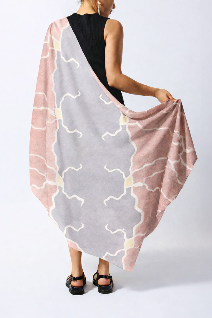 Wanderings Silk Scarf