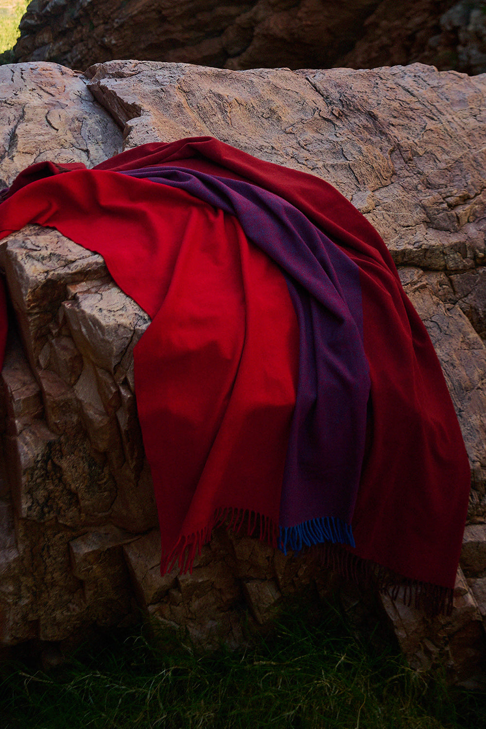 Fiona Lynch Desert Field Throw Blanket | Ormiston