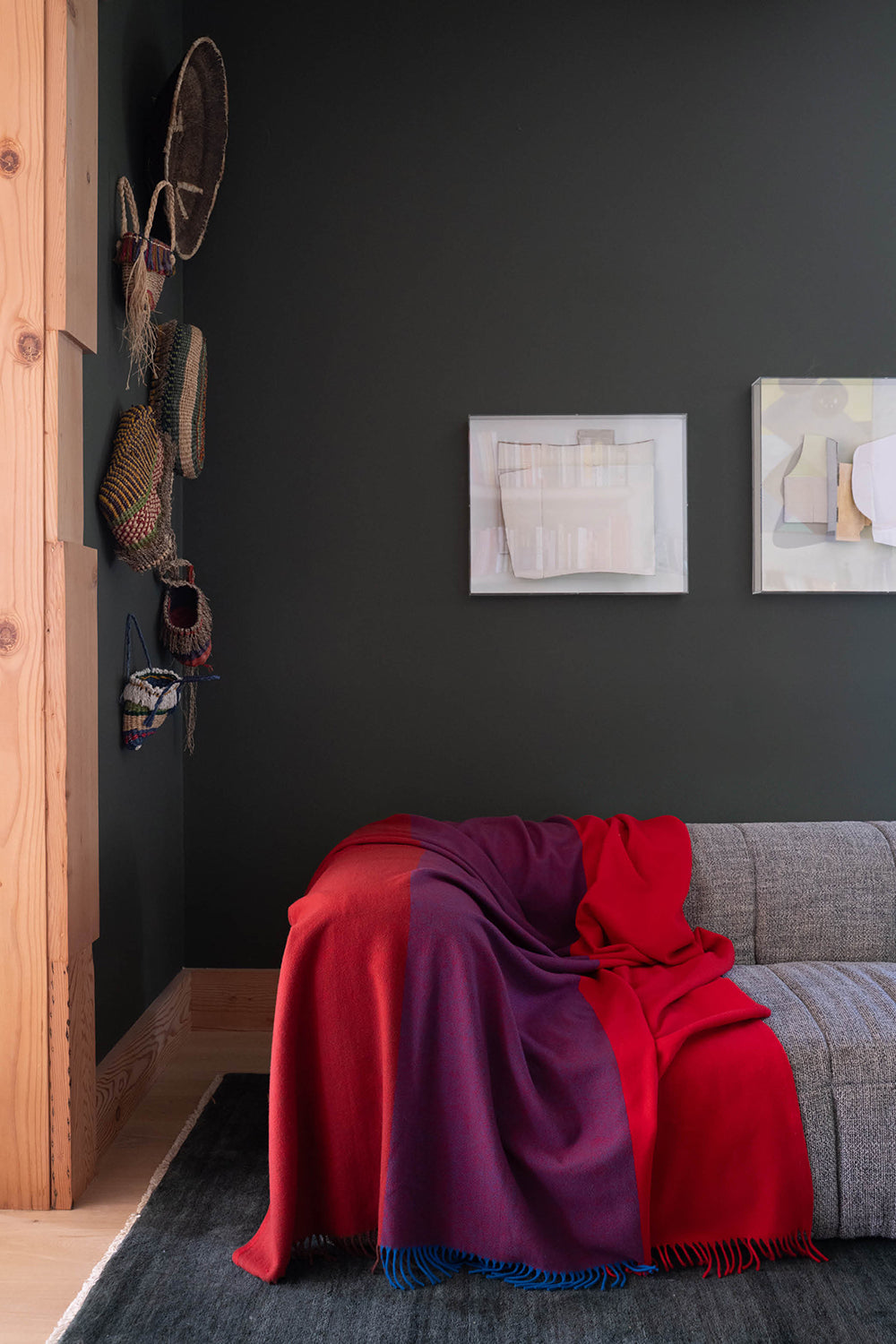 Fiona Lynch Desert Field Throw Blanket | Ormiston