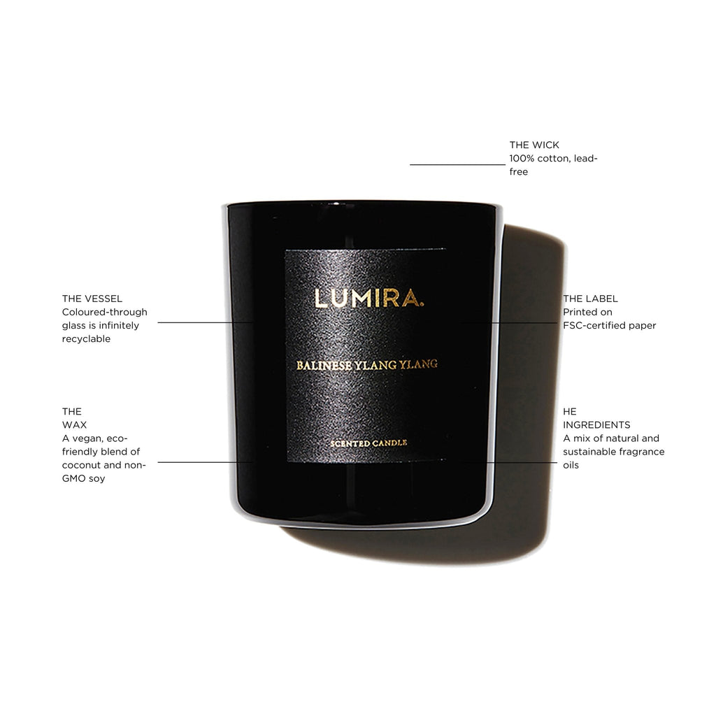 Balinese Ylang Ylang Candle - LUMIRA
