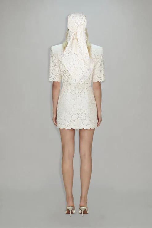 Catalina Mini Dress Ivory