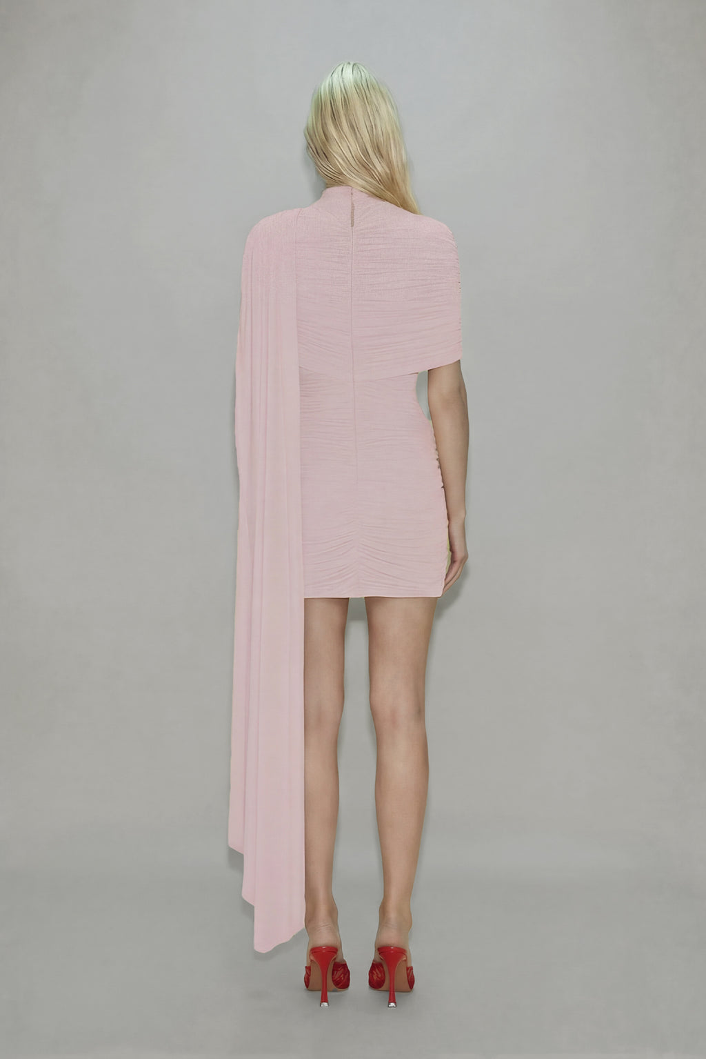 Elsie Mini Dress Iced Pink