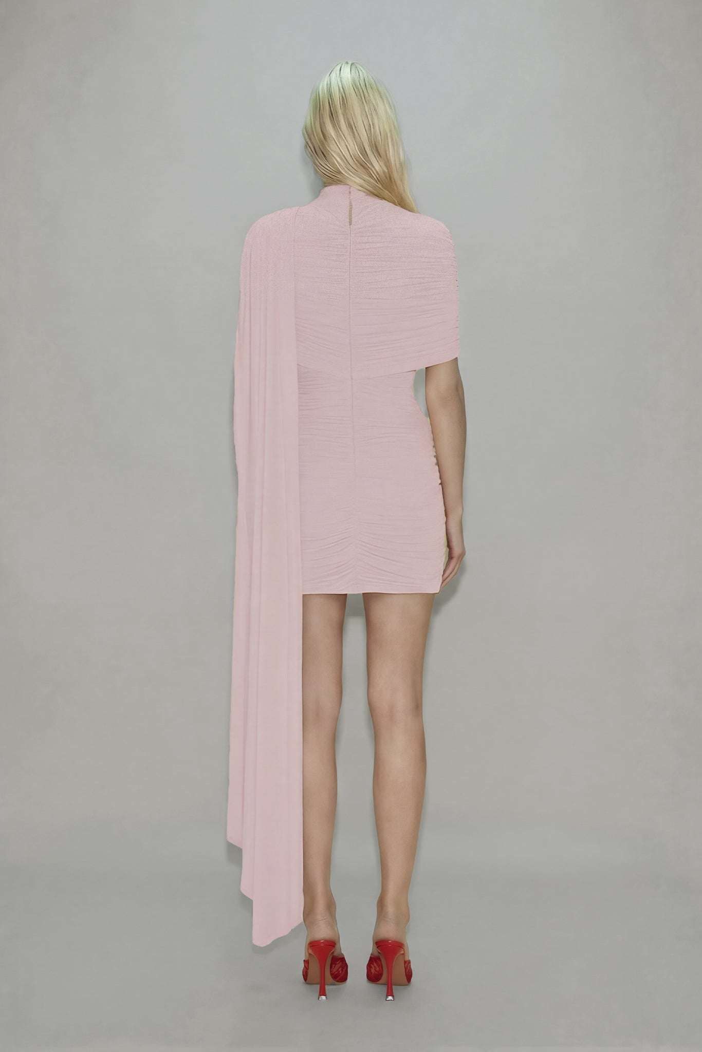 Elsie Mini Dress Iced Pink