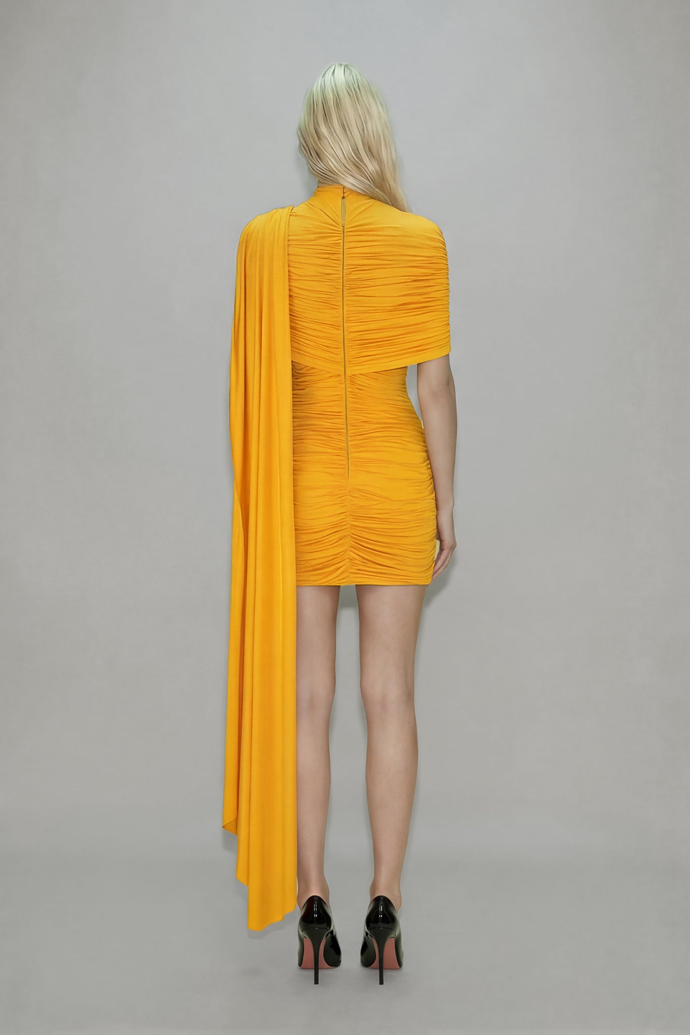 Elsie Mini Dress Saffron