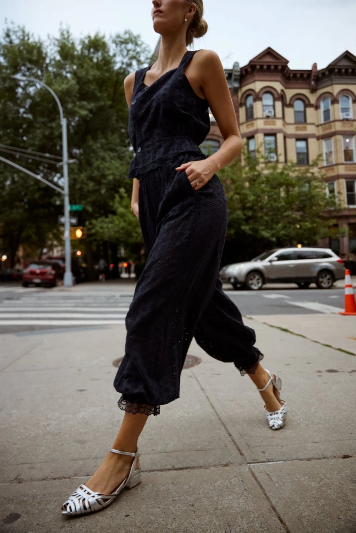 Ethan Eyelet Pant