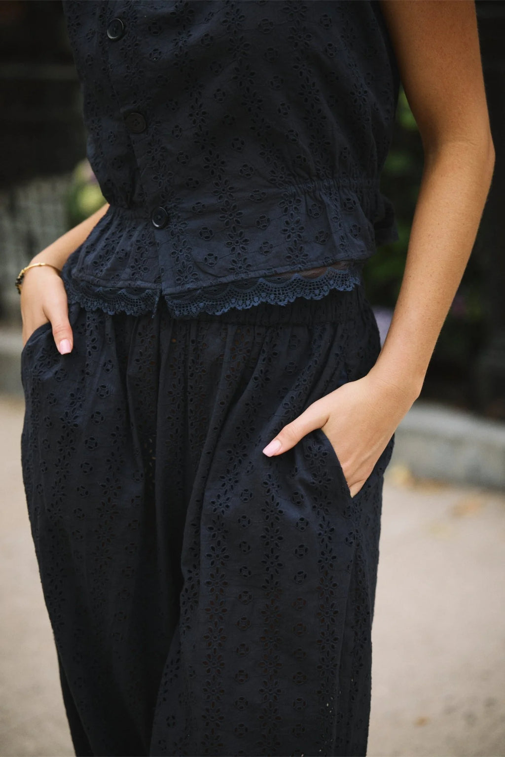 Ethan Eyelet Pant