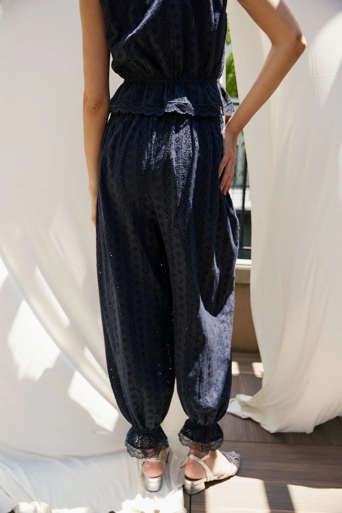 Ethan Eyelet Pant