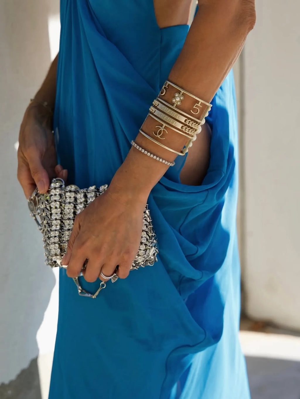 Mina Maxi Dress Lapis Blue