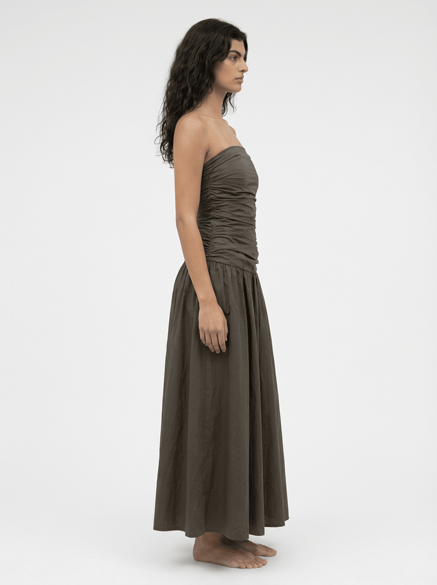 Gigi Strapless Olive