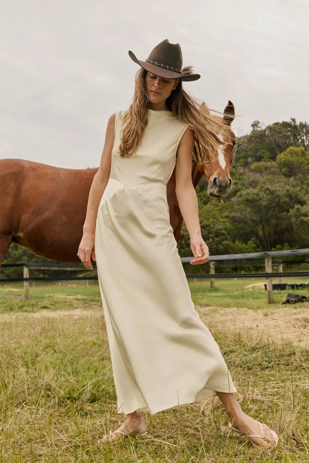 Kelsey Cowl Neck Maxi Dress