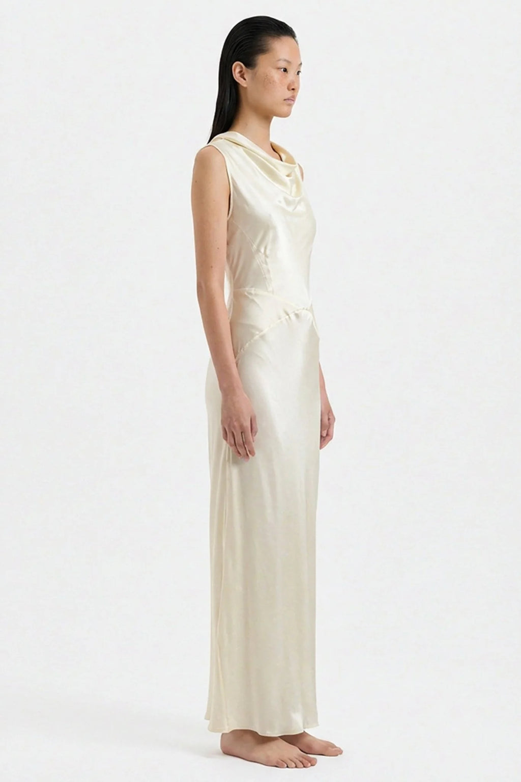 Kelsey Cowl Neck Maxi Dress