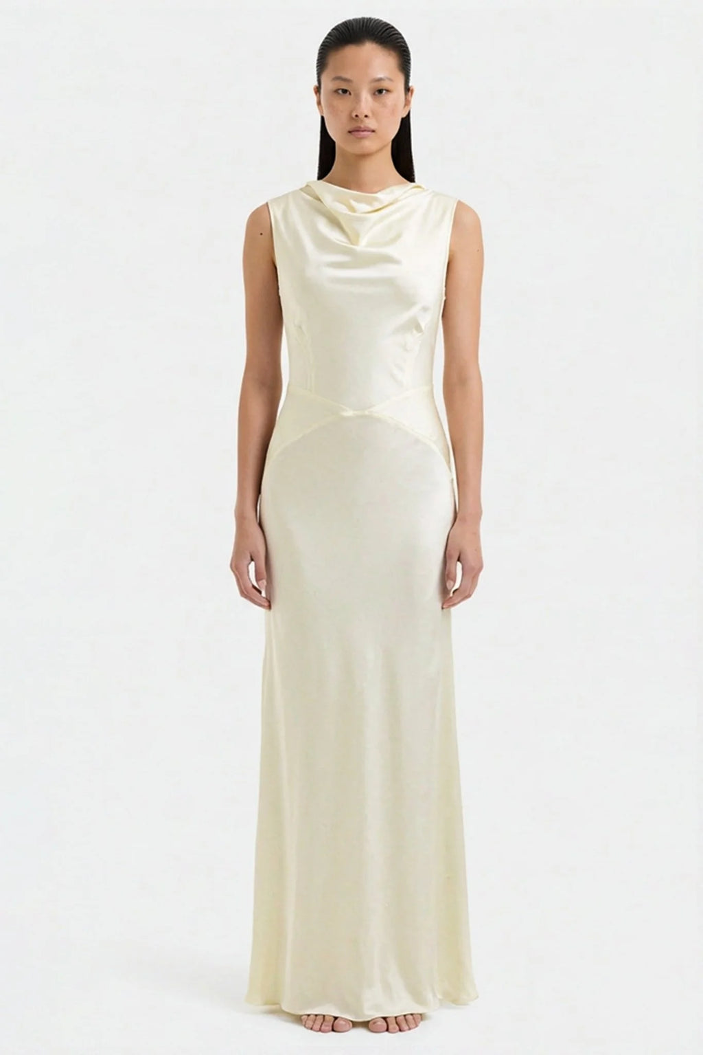 Kelsey Cowl Neck Maxi Dress