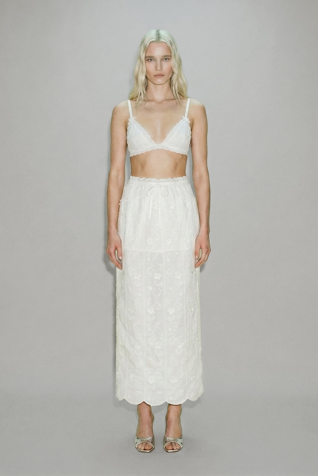 Marjorie Skirt White