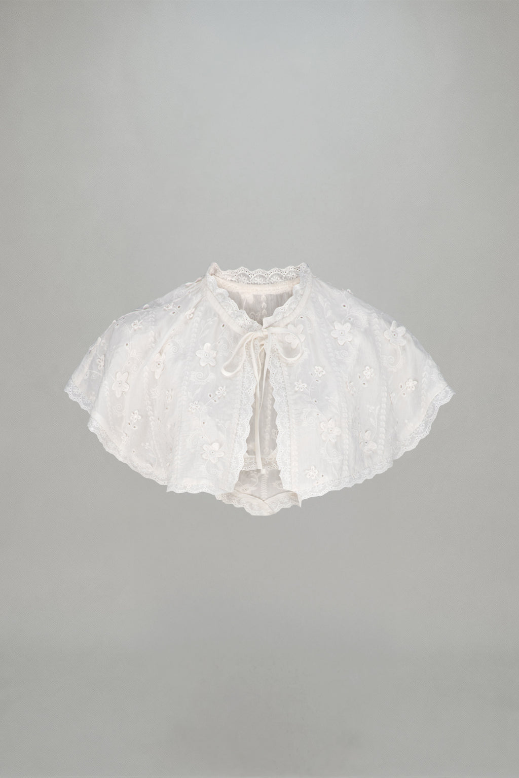 Marjorie Cape & Bralette White