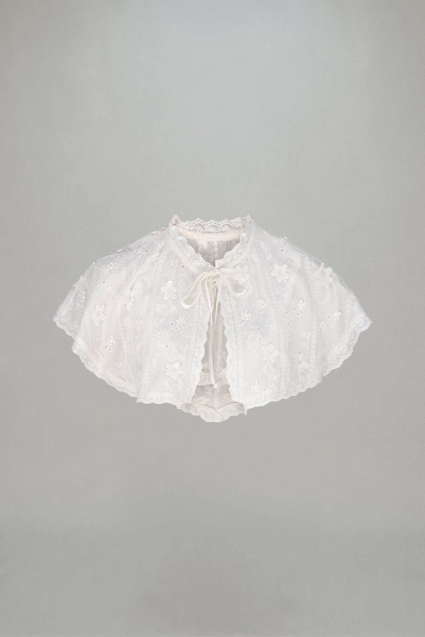 Marjorie Cape & Bralette White