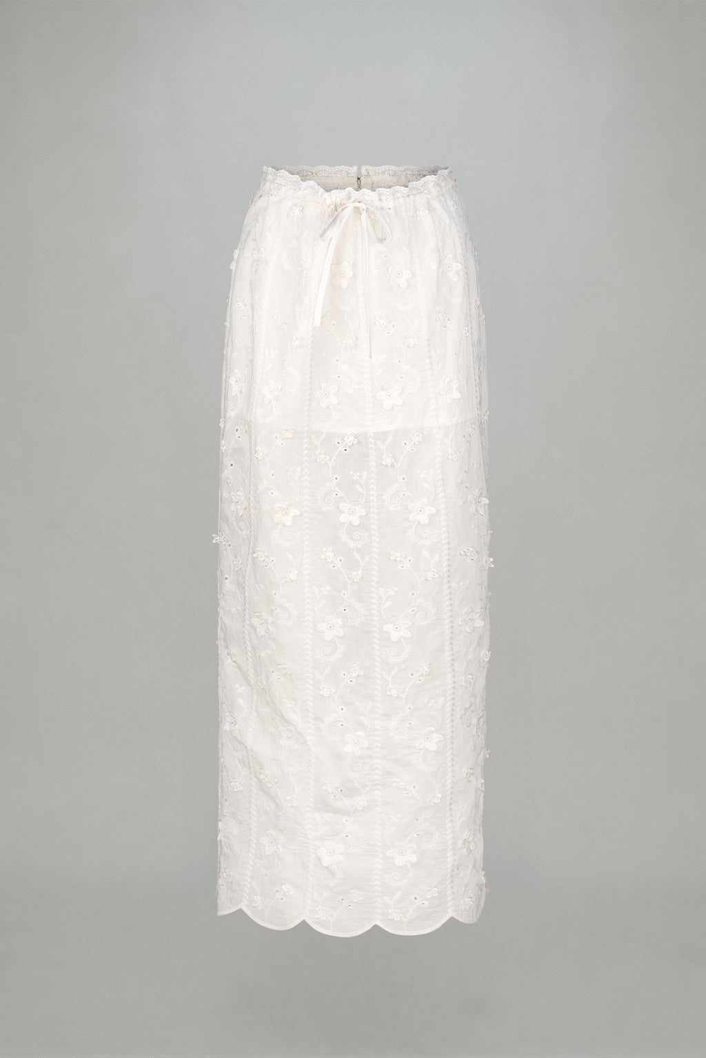 Marjorie Skirt White
