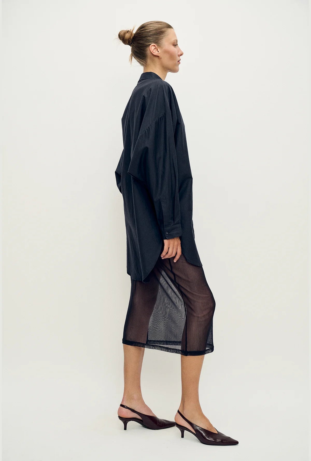 Mesh Skirt Black