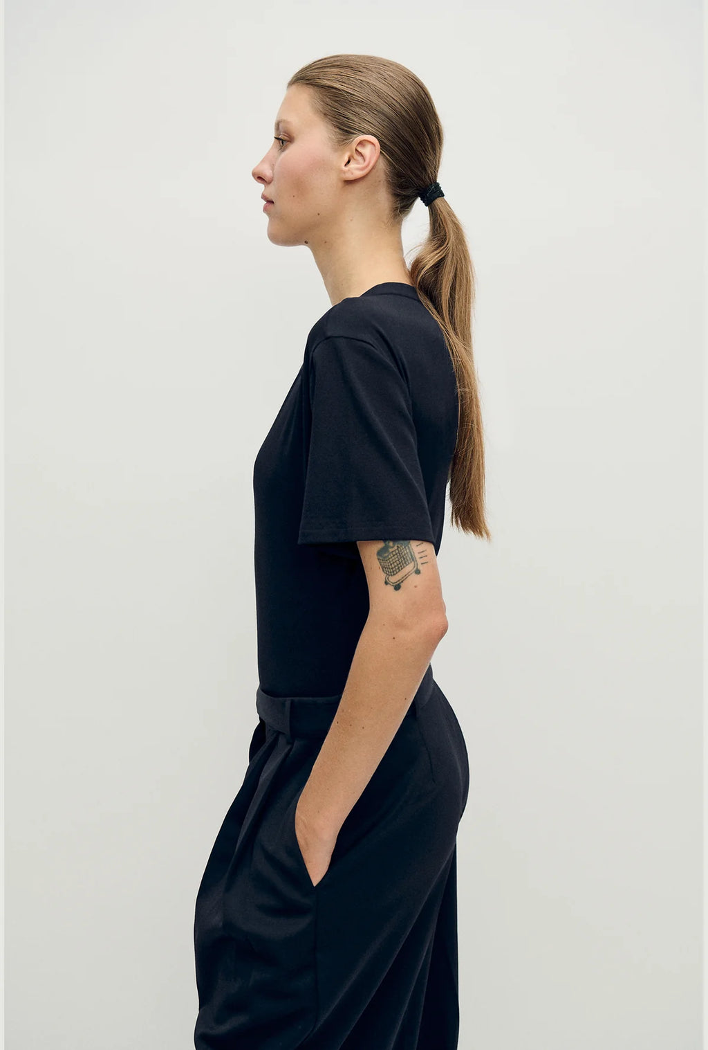 Bodysuit Tee Black