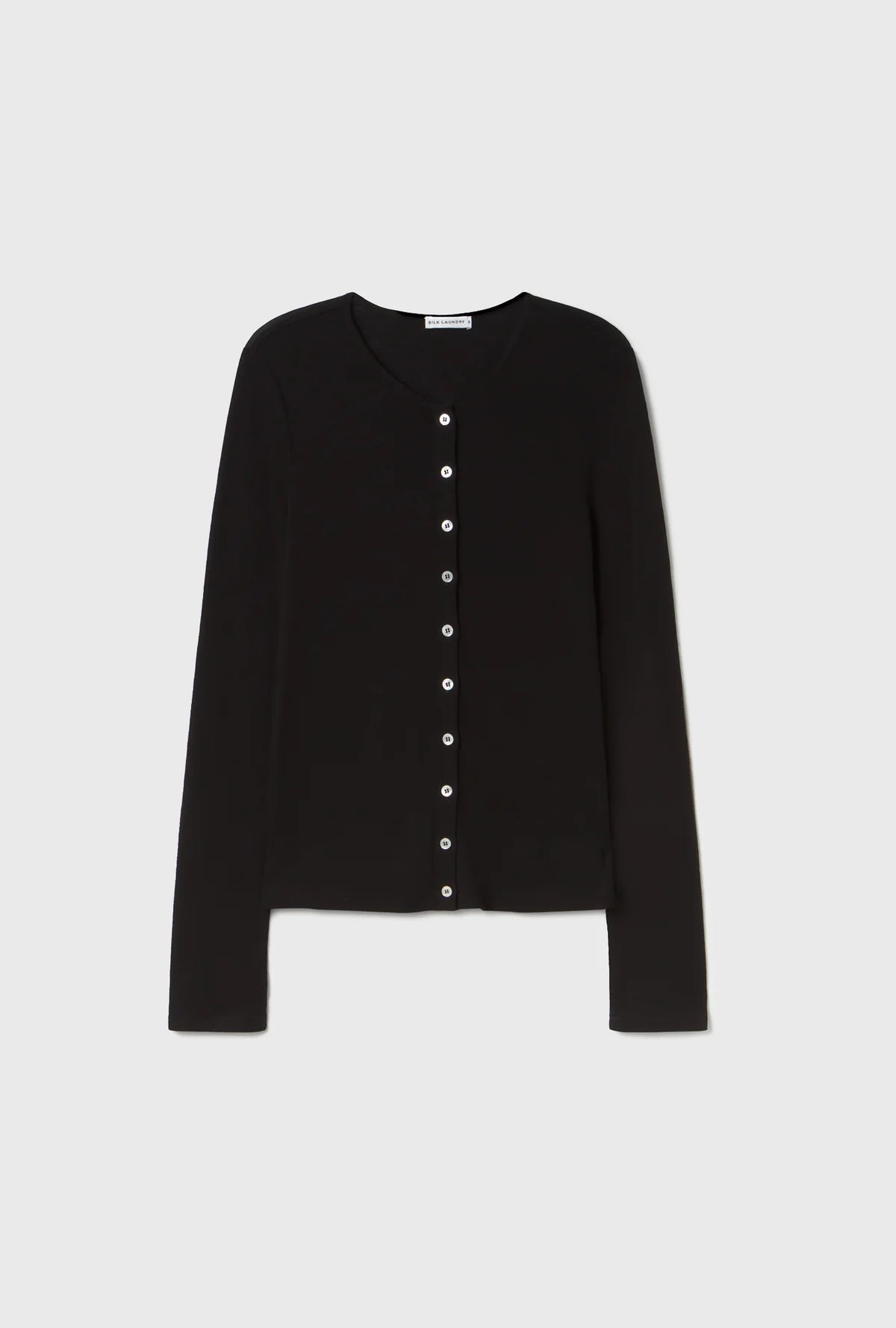 Merino Cardigan Black