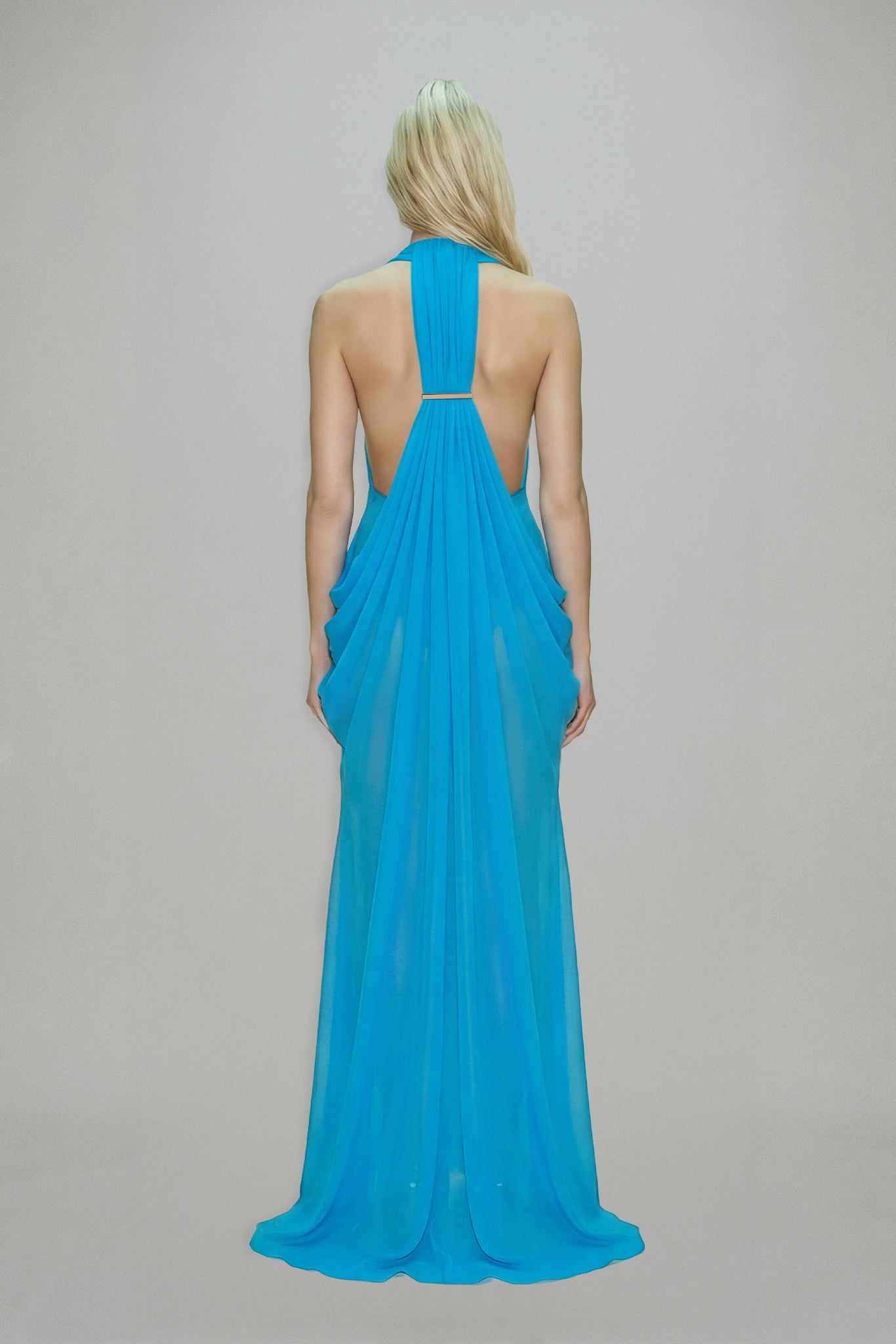 Mina Maxi Dress Lapis Blue