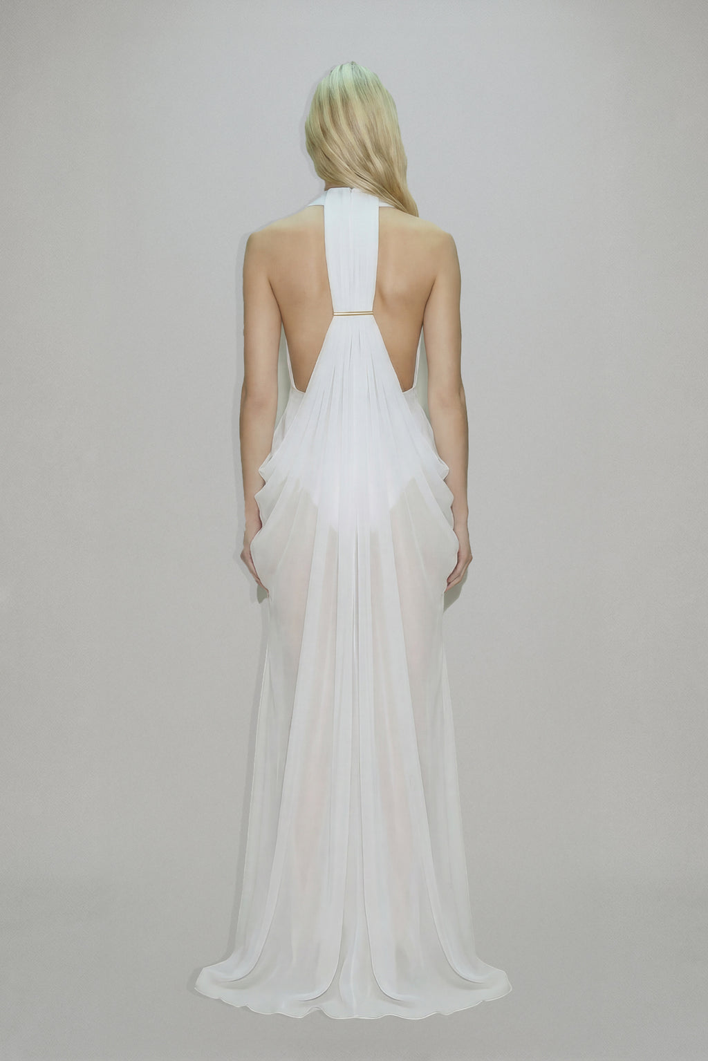 Mina Maxi Dress White