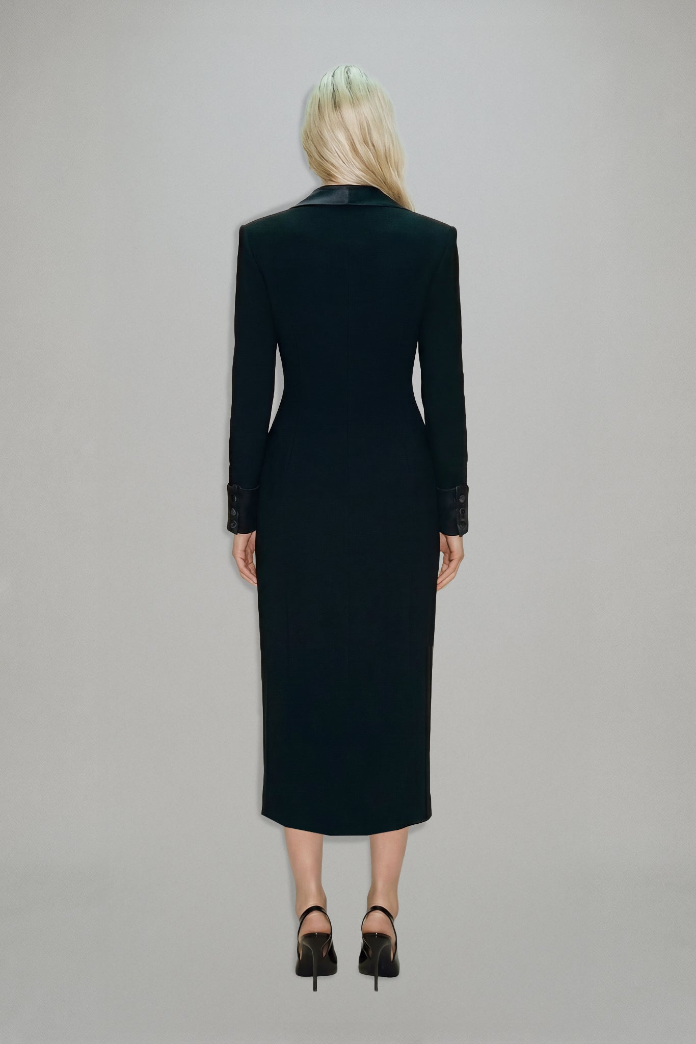 Veda Blazer Dress Black