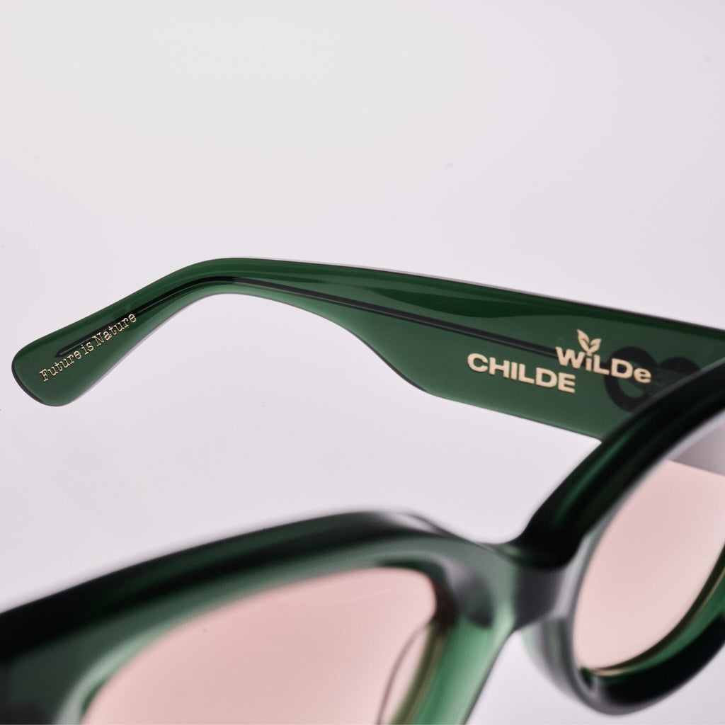 ORACLE Translucent Green | Rose Gradient Bio Lens