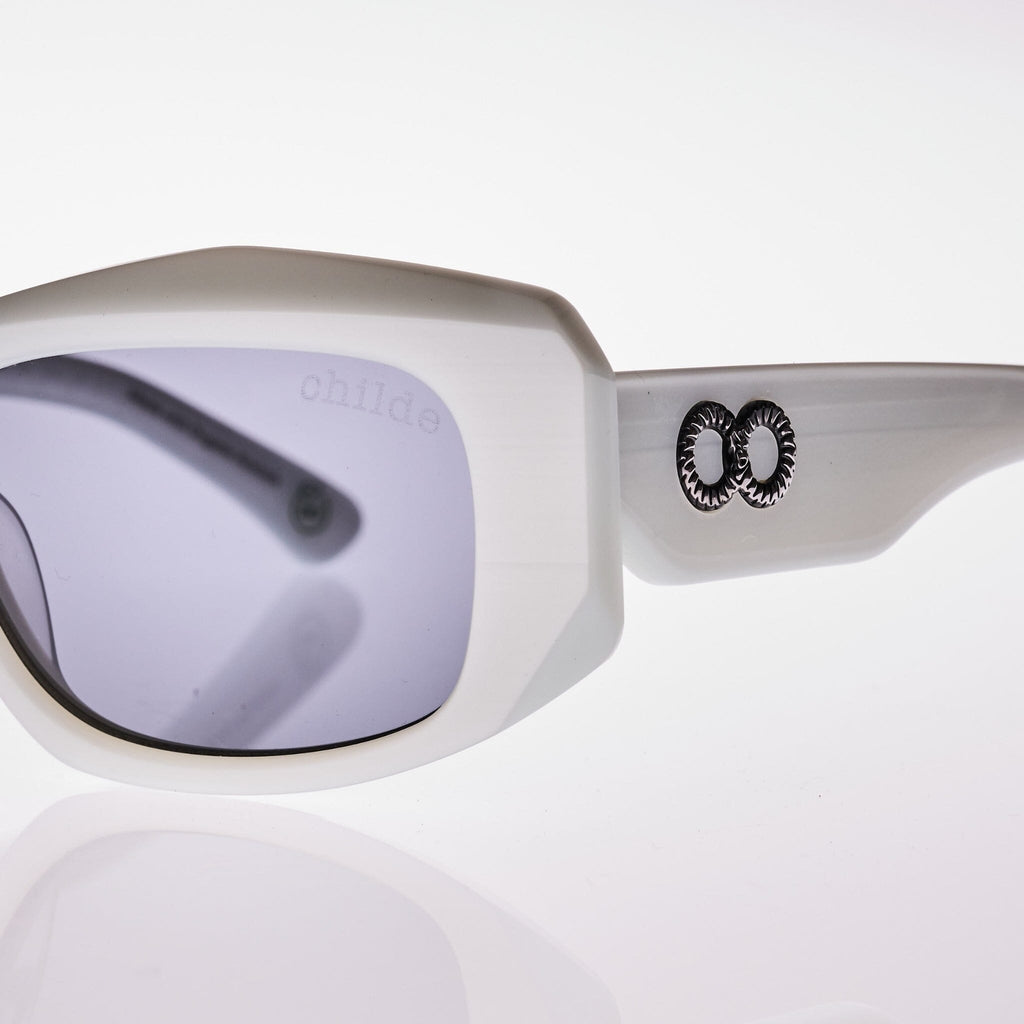 VIVIFY Bio-Acetate Recycled Ice Blue | Grey Bio Lens