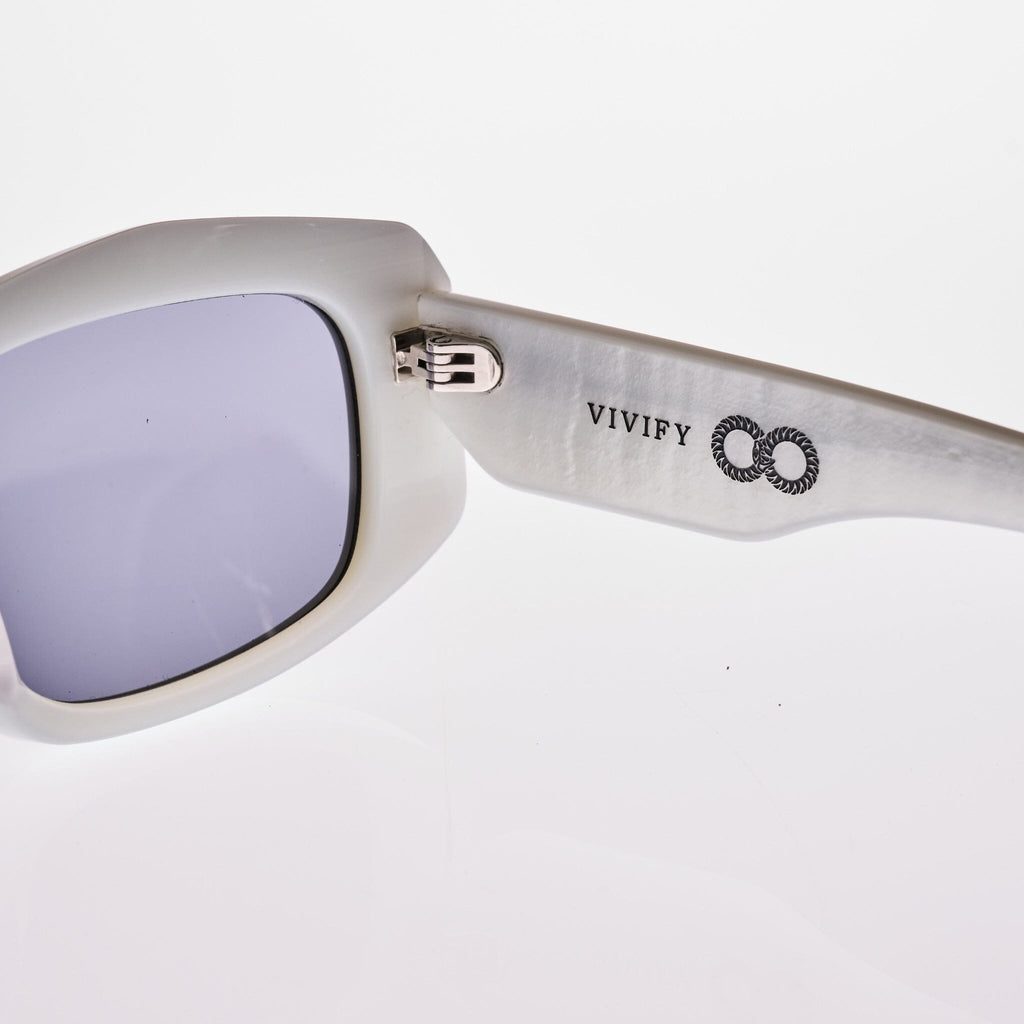 VIVIFY Bio-Acetate Recycled Ice Blue | Grey Bio Lens