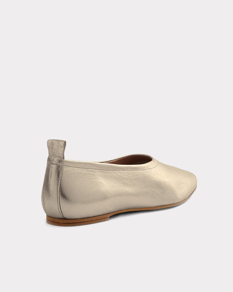 ESSĒN Shoes The Foundation Flat - Champagne