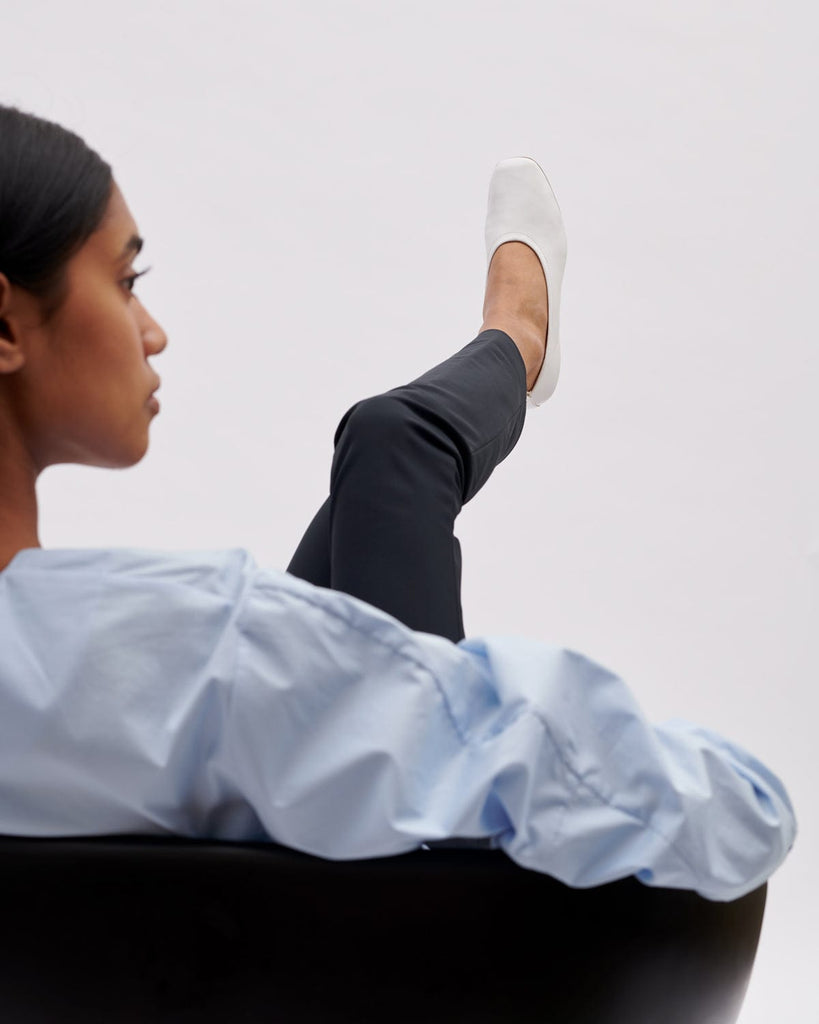 The Foundation Flat - White