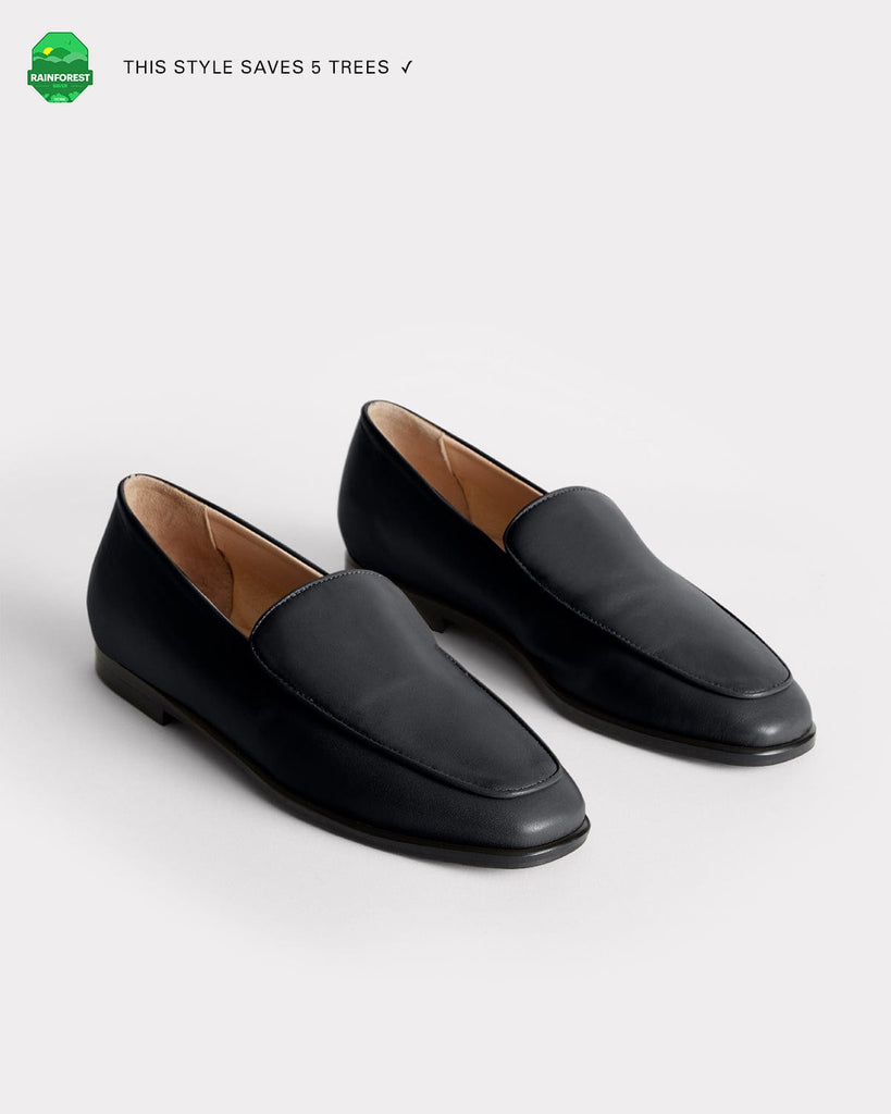ESSĒN Shoes The Modern Moccasin - Black