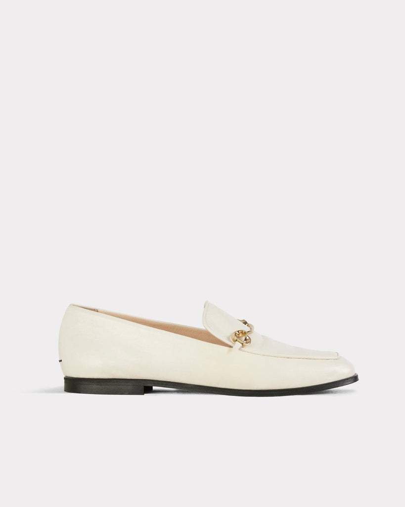 ESSĒN Shoes The Modern Moccasin - Butter with hardware