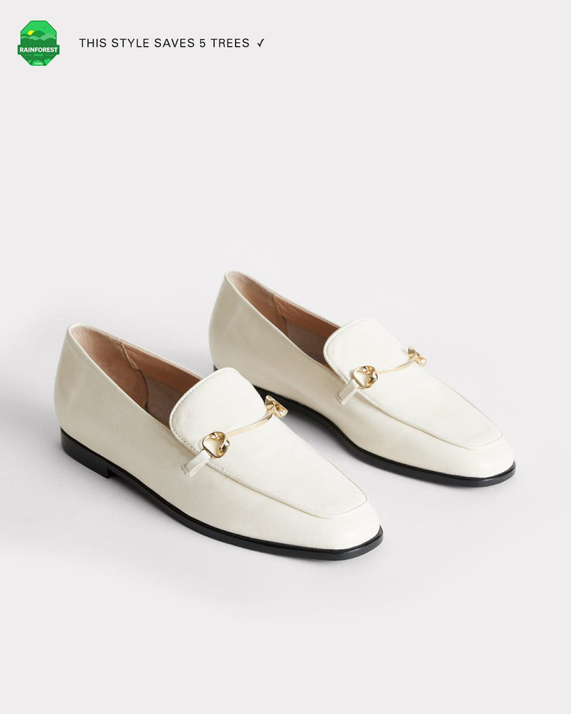 ESSĒN Shoes The Modern Moccasin - Butter with hardware
